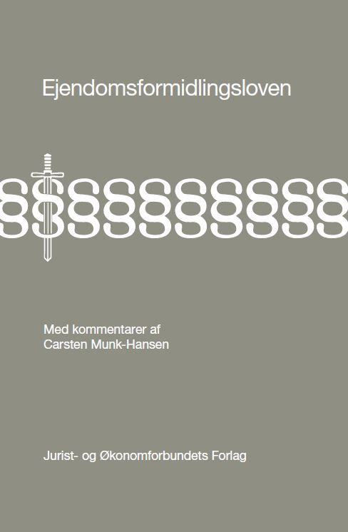 Cover for Carsten Munk-Hansen · Ejendomsformidlingsloven (Hardcover Book) [1. wydanie] (2021)