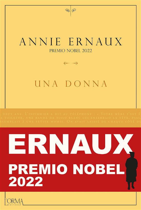 Cover for Annie Ernaux · Una Donna (Bok)