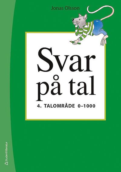 Cover for Jonas Olsson · Svar på tal 4 - Talområde 0-1000 (Book) (2011)