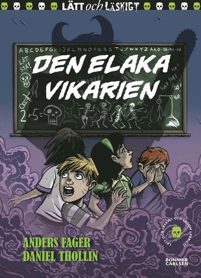 Cover for Anders Fager · Den elaka vikarien (ePUB) (2014)