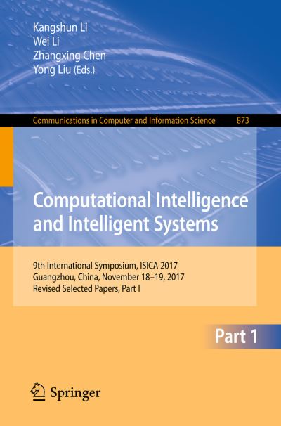 Cover for Computational Intelligence and Intelligent Systems (Book) [1st ed. 2018 edition] (2018)
