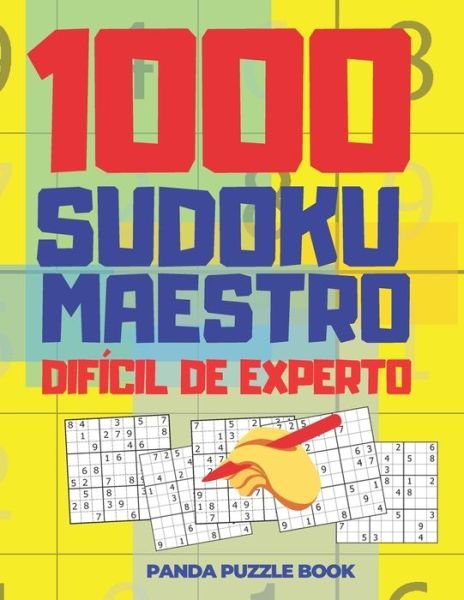 Cover for Panda Puzzle Book · 1000 Sudoku Maestro Dificil de Experto (Pocketbok) (2020)