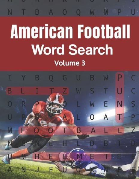 Cover for Run Pass Option Books · American Football Word Search (Volume 3) (Pocketbok) (2020)