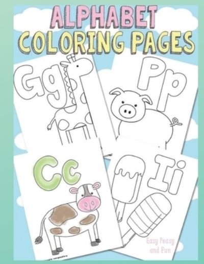 Cover for Hb Publishing · Alphabet Coloring Pages (Taschenbuch) (2021)
