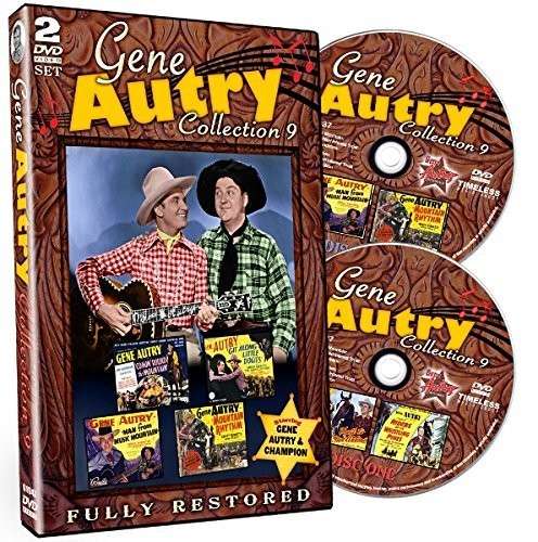 Gene Autry: Movie Collection 9 - Gene Autry: Movie Collection 9 - Filmy - Shout! Factory / Timeless Media - 0011301619471 - 24 lutego 2015