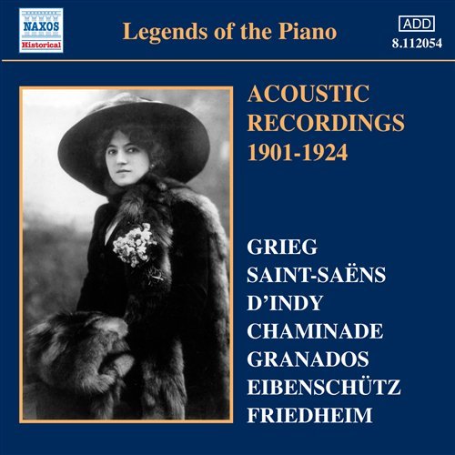 Legends of the Piano - V/A - Musikk - Naxos Historical - 0636943205471 - 5. juli 2010