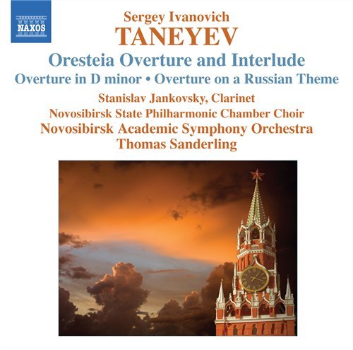 Taneyevorchestral Works - Novosibirsk Asosanderling - Musik - NAXOS - 0747313058471 - 1 juni 2009