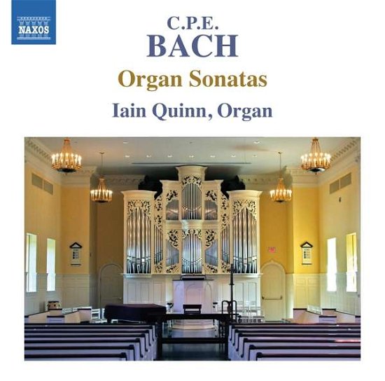 Cpe Bachorgan Sonatas - Iain Quinn - Muziek - NAXOS - 0747313342471 - 2 december 2016
