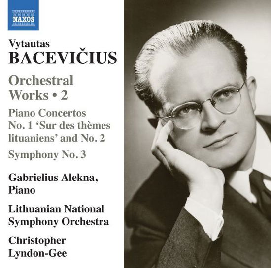 Cover for Lithuanian National Symphony Orchestra · Bacevicius: Orchestral Works, Vol. 2 (CD) (2024)