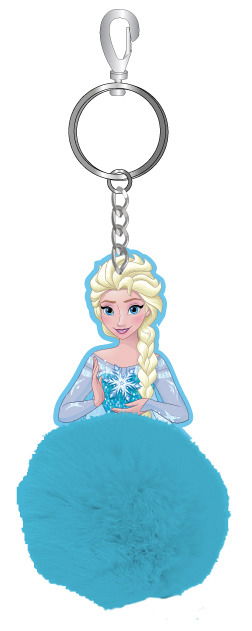 Disney: Frozen Elsa Portachiavi Con Pon Pon 4X8 Cm