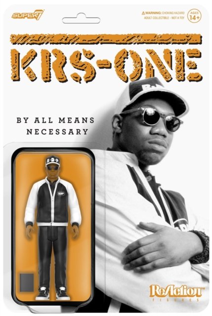 Krs-1 Reaction Figures Wave 01 - Krs-One (By All Means Necessary Bdp) - Krs-one - Marchandise - SUPER 7 - 0840049881471 - 1 avril 2024