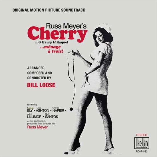 Bill Loose · Russ Meyer’s Cherry…& Harry & Raquel (WHITE WITH BLACK SWIRL VINYL) (LP) (2022)