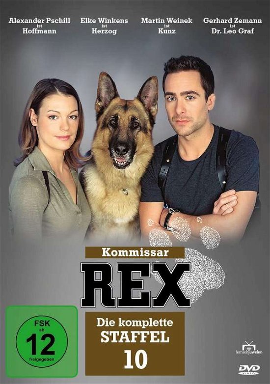 Cover for Peter Hajek · Kommissar Rex-die Komplette 10.staffel (DVD) (2021)
