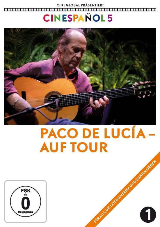 Cover for De Lucía,paco/de Lucía,pepe / Gavira,alberto · Paco De Lucía - Auf Tour (Cinespanol 5) (Omu) (DVD) (2016)