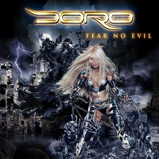 Cover for Doro · Fear No Evil (Limited Edition Lilac Vinyl) (LP) [Coloured edition] (2018)