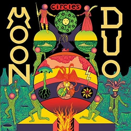Cover for Moon Duo · Circles (Green Vinyl) (LP) (2021)