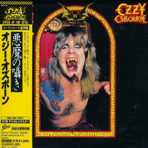 Speak of The.. -jap Card- - Ozzy Osbourne - Musiikki - SONY MUSIC - 4547366030471 - maanantai 4. lokakuuta 2010