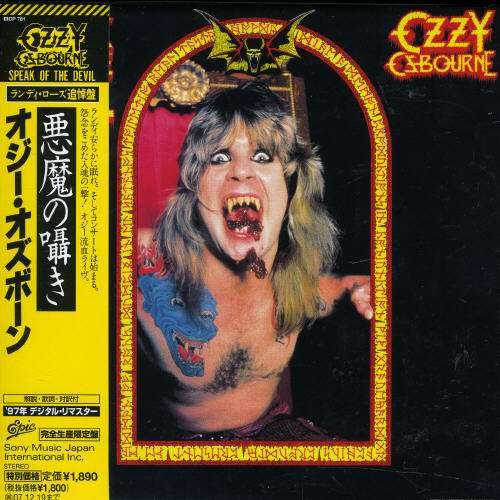 Cover for Ozzy Osbourne · Speak of The.. -jap Card- (CD) [Limited edition] (2010)