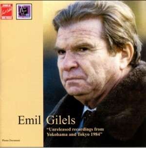 Cover for Emil Gilels · Unrelesed Recordings from Yokohama and (CD)