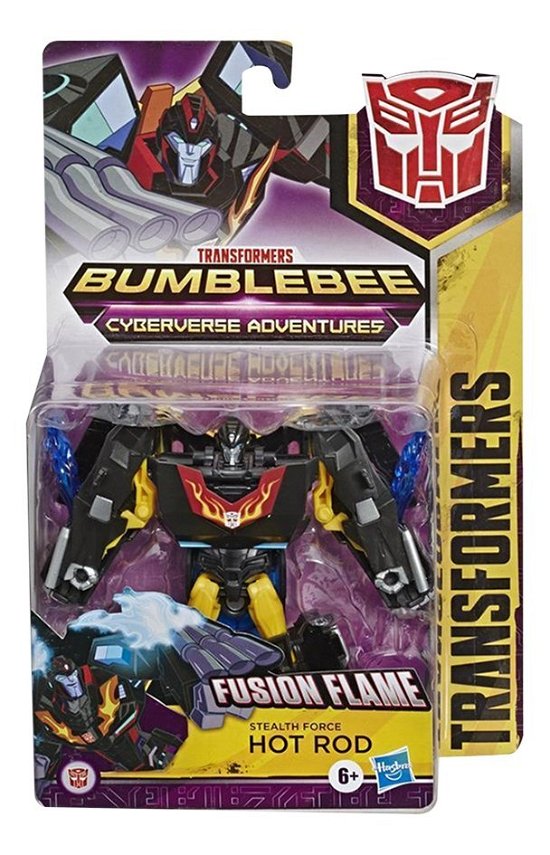 Cover for Transformers · Cyberverse Warrior - Stealth Force Hot Rod (e7086) (Toys)
