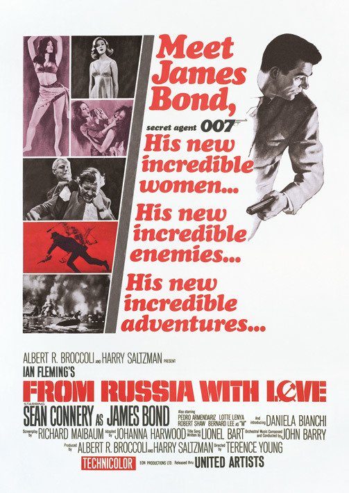 Cover for James Bond · James Bond: From Russia With Love (Cartolina) (MERCH)