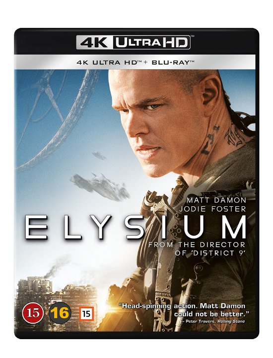 Cover for Neill Blomkamp · Elysium (4K Ultra HD/BD) (2021)