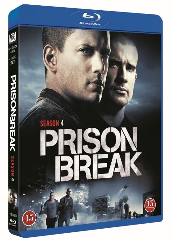 Cover for Prison Break · Season 4 (Blu-Ray) (2017)