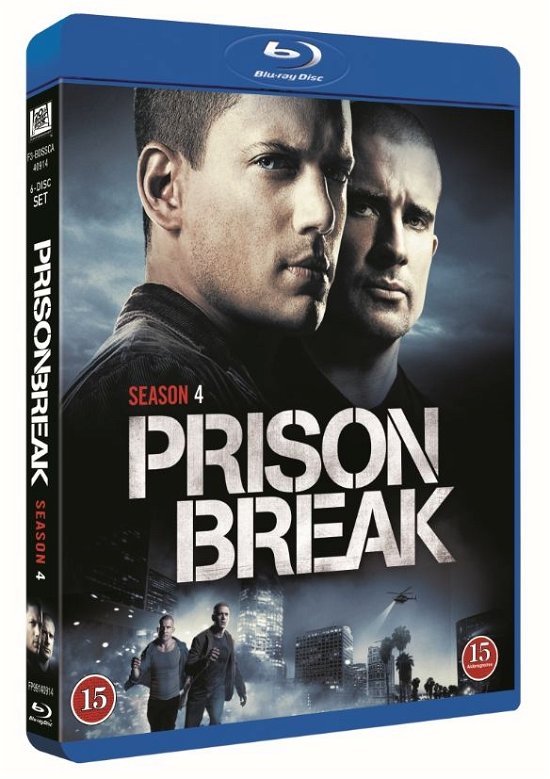 Cover for Prison Break · Season 4 (Blu-ray) (2017)