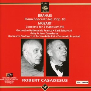Cover for Brahms / Mozart / Gaby / Onf / Schuricht · Concerto No 2 for Piano &amp; Orchestra (CD) (2006)