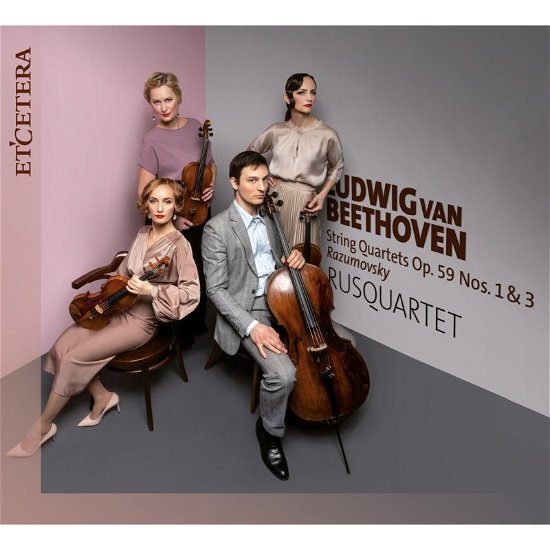Cover for Rusquartet · Beethoven - Streichquartette (CD) (2021)