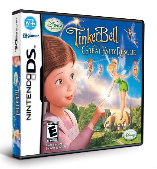 Cover for Disney Interactive · Disney: Tinkerbell and the Great Fairy Rescue (DS) (2010)