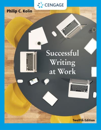 Cover for Kolin, Philip (University of Southern Mississippi) · Successful Writing at Work (Paperback Book) (2022)