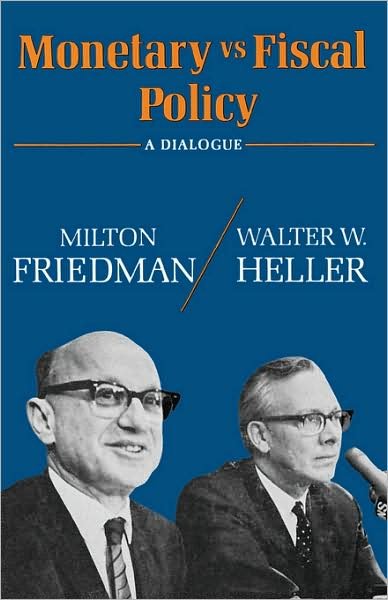 Cover for Milton Friedman · Monetary vs Fiscal Policy (Paperback Book) (1969)
