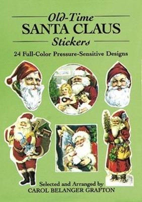 Cover for Carol Grafton · Old-Rime Santa Claus Stickers: 24 Full-Colour Pressure-Sensitive Designs - Dover Stickers (MERCH) (2003)
