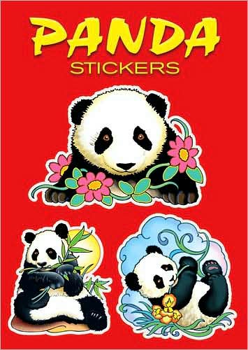 Cover for Marty Noble · Panda Stickers - Dover Stickers (MERCH) (2008)