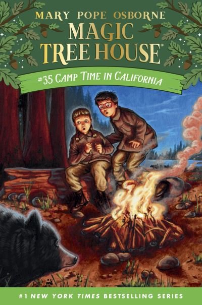 Cover for Mary Pope Osborne · Camp Time in California - Magic Tree House (R) (Hardcover bog) (2021)