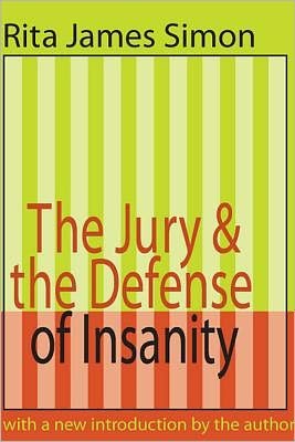 Cover for Rita J. Simon · The Jury and the Defense of Insanity (Taschenbuch) (1998)