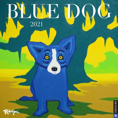 Cover for George Rodrigue · Blue Dog 2021 Wall Calendar (Calendar) (2020)