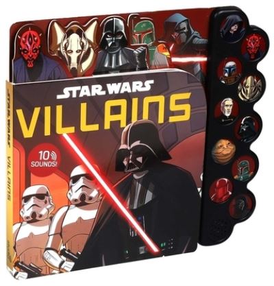 Star Wars: 10-Button Sounds: Villains - Benjamin Harper - Kirjat - Studio Fun International - 9780794444471 - tiistai 1. lokakuuta 2019