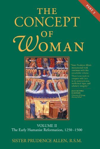 Cover for Prudence Allen · The Concept of Woman: The Early Humanist Reformation, 1250-1500 (Paperback Bog) (2006)