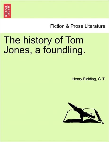 Cover for Henry Fielding · The History of Tom Jones, a Foundling. (Paperback Bog) (2011)