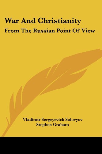 Cover for Vladimir Sergeyevich Solovyov · War and Christianity: from the Russian Point of View (Paperback Book) (2007)