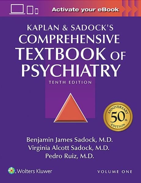 Cover for Benjamin J. Sadock · Kaplan and Sadock's Comprehensive Textbook of Psychiatry (Book pack) [Tenth, 2 Volume Set edition] (2017)