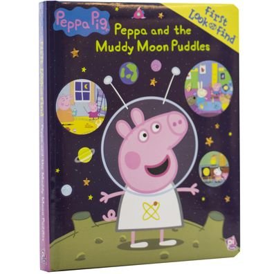 Cover for Erin Rose Wage · Peppa Pig - Peppa and the Muddy Moon Puddles - First Look and Find Activity Book - PI Kids (Kartongbok) (2018)