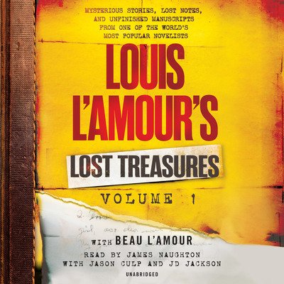 Cover for Louis L'Amour · Louis L'Amour's Lost Treasures #1 (Audiobook (CD)) [Unabridged edition] (2019)