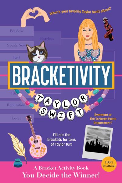 Cover for Corri Clark · Bracketivity Taylor Swift: 100% Unofficial Bracket Activity Book - Bracketivity (Paperback Book) (2025)