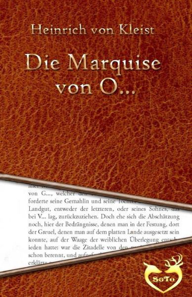 Cover for Heinrich von Kleist · Die Marquise von O... (Taschenbuch) (2016)