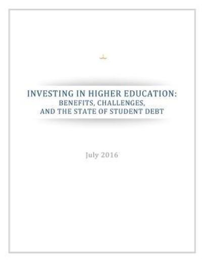 Cover for Executive Office of the President · Investing in Higher Education (Pocketbok) (2016)