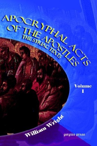 Cover for William Wright · Apocryphal Acts of the Apostles (Vol 1) (Hardcover Book) (2005)