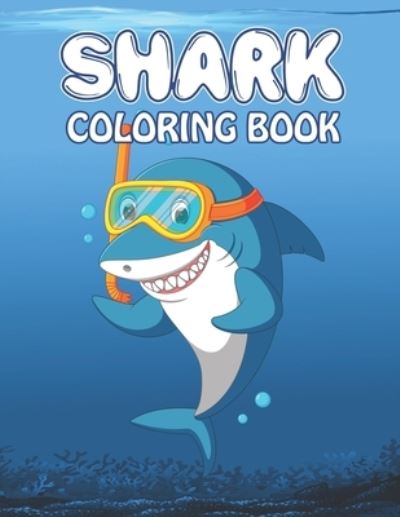 Cover for Platinum Press · Shark Coloring Book (Paperback Book) (2019)